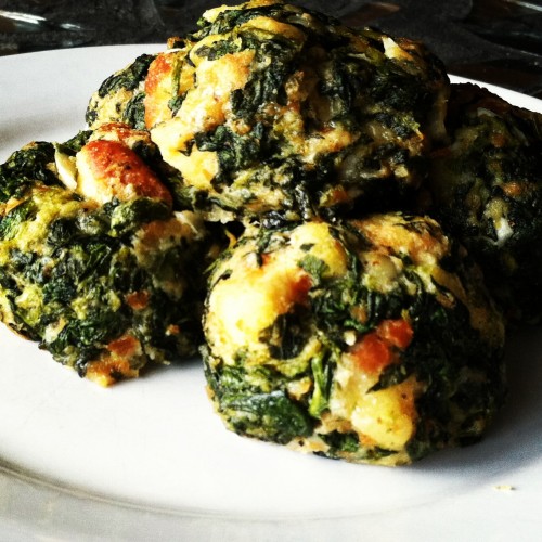 Baked Creamed Spinach Croquettes1