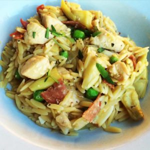 Marsala Chicken Risotto