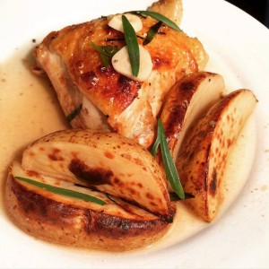 Sherry Taragon Garlic Chicken