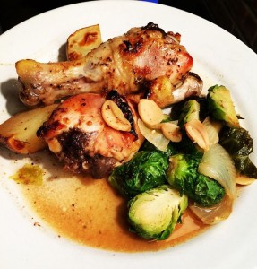 zesty maply garlic chicken